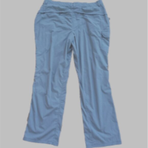 NEW  L L Bean Trail Comfort Lightweight Outdoor Waterproof Cargo Pants XL/L Gray - Picture 5 of 17